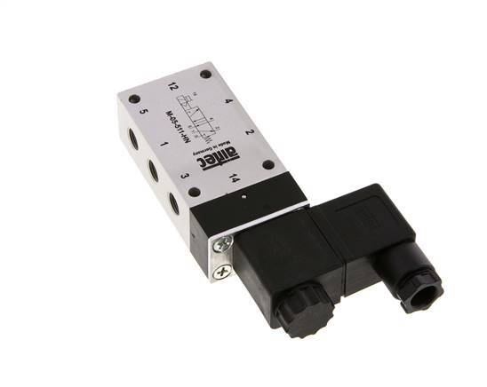 válvula solenoide 5/2 G1/8'' 12V DC 3-10bar/42-140psi Airtec