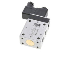 3/2 G1/4'' (G1/8'') Válvula Solenoide Piloto Externo 115V AC -0.95-10bar/-13.2-140psi Airtec