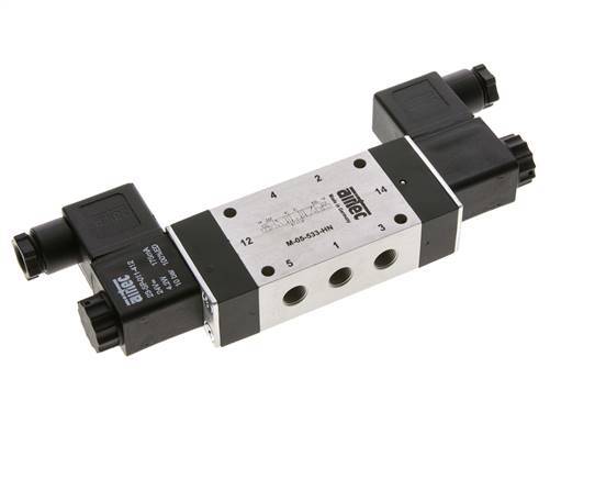 válvula solenoide central de escape 5/3 G1/8'' 230V AC 3-8bar/42-112psi Airtec