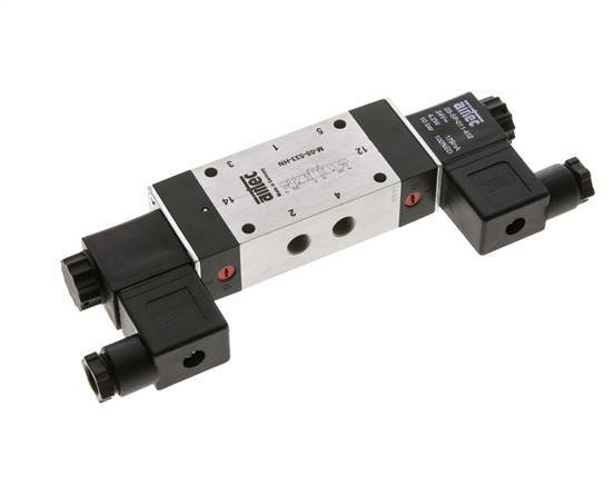 válvula solenoide central de escape 5/3 G1/8'' 230V AC 3-8bar/42-112psi Airtec