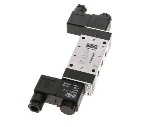 válvula solenoide central de escape 5/3 G1/8'' 230V AC 3-8bar/42-112psi Airtec