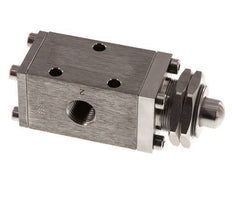 válvula de vástago universal 3/2 G1/4'' Acero inoxidable -0,95-12bar/-13,2-168psi