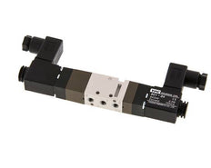 5/3 M5 Válvula solenoide de centro cerrado 24V AC 2-10bar/28-140psi YPC