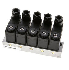 válvula solenoide 5x3/2 G1/8'' NC 230V AC -0.95-10bar/-13.2-140psi Airtec