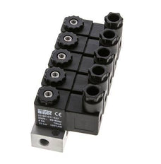 válvula solenoide 5x3/2 G1/8'' NC 230V AC -0.95-10bar/-13.2-140psi Airtec