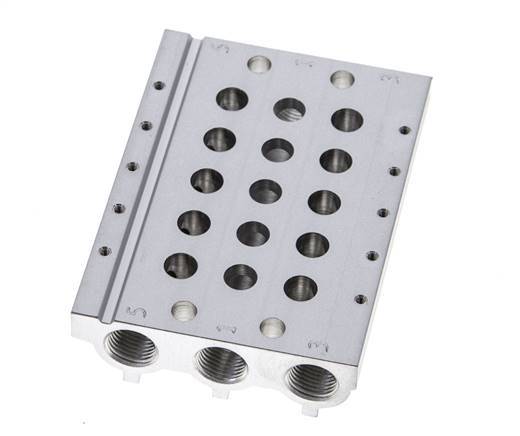 G1/8'' Manifold 5-Station Festo 566561 VABM-L1-10S-G18-5