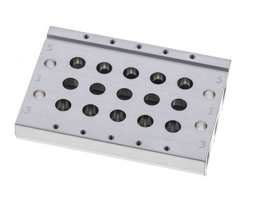 G1/8'' Manifold 5-Station Festo 566561 VABM-L1-10S-G18-5