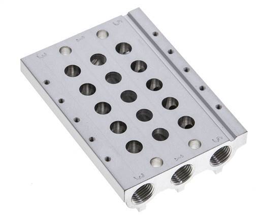 G1/8'' Manifold 5-Station Festo 566561 VABM-L1-10S-G18-5