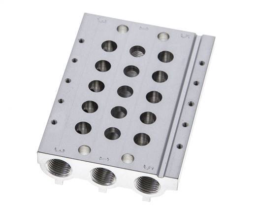 G1/8'' Manifold 5-Station Festo 566561 VABM-L1-10S-G18-5