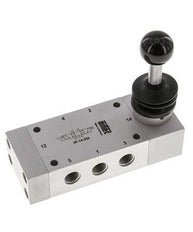 5/3 G1/4'' Válvula de palanca manual de escape Detent 0-12bar/0-168psi Airtec