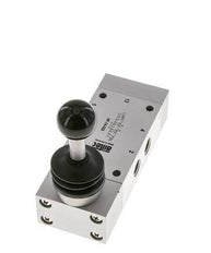 5/3 G1/4'' Válvula de palanca manual de escape Detent 0-12bar/0-168psi Airtec