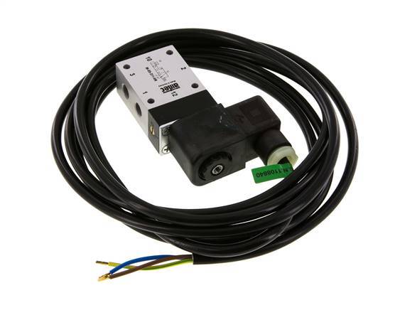 3/2 G1/8'' NC Electroválvula 24V DC ATEX 3-10bar/42-140psi Airtec