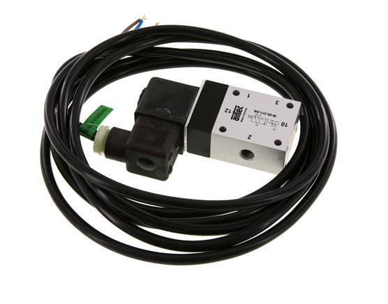 3/2 G1/8'' NC Electroválvula 24V DC ATEX 3-10bar/42-140psi Airtec