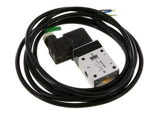 3/2 G1/8'' NC Electroválvula 24V DC ATEX 3-10bar/42-140psi Airtec