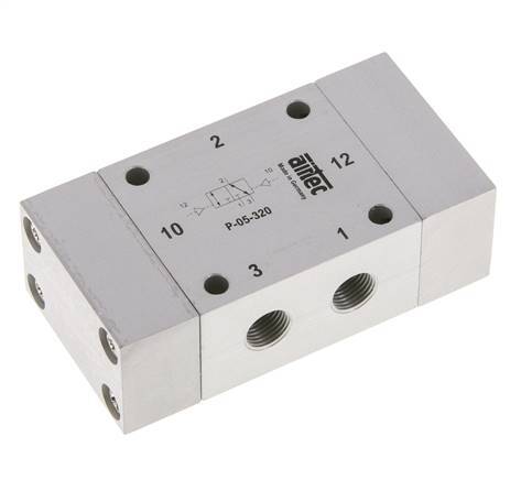 3/2 G1/8'' Válvula piloto de aire biestable 0-10bar/0-140psi Airtec