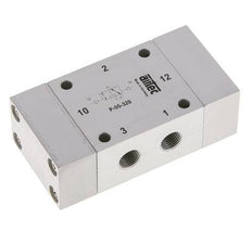 3/2 G1/8'' Válvula piloto de aire biestable 0-10bar/0-140psi Airtec