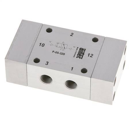 3/2 G1/8'' Válvula piloto de aire biestable 0-10bar/0-140psi Airtec