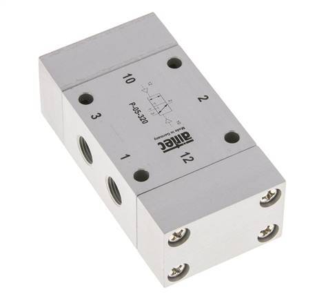 3/2 G1/8'' Válvula piloto de aire biestable 0-10bar/0-140psi Airtec