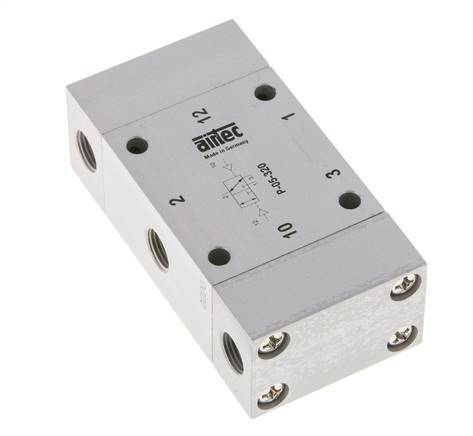 3/2 G1/8'' Válvula piloto de aire biestable 0-10bar/0-140psi Airtec