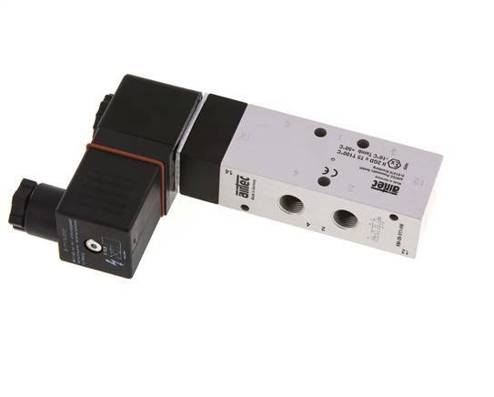 Electroválvula 5/2 G1/8'' 24V DC ATEX 3-10bar/42-140psi Airtec