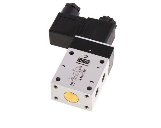 válvula de solenoide 3/2 G1/8'' NO 24V DC 3-10bar/42-140psi Airtec