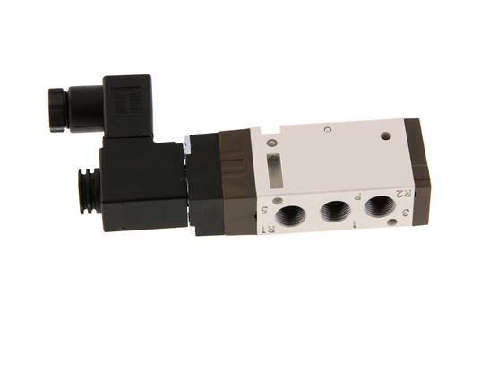 válvula solenoide 5/2 G1/8'' 12V DC 1.5-10bar/21.0-140psi YPC