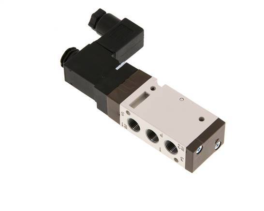 válvula solenoide 5/2 G1/8'' 12V DC 1.5-10bar/21.0-140psi YPC