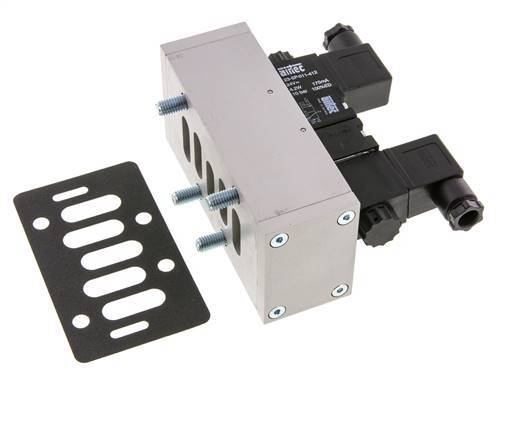 5/2 ISO 5599-3 Electroválvula biestable 24V DC 2-10bar/28-140psi Airtec