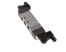 válvula solenoide de centro de presión 5/3 G1/2'' 24V DC 1.5-8bar/21.0-112psi E.MC