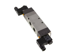 válvula solenoide de centro de presión 5/3 G1/2'' 24V DC 1.5-8bar/21.0-112psi E.MC