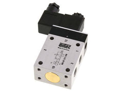 3/2 G1/4'' (G1/8'') Válvula Solenoide Piloto Externo 12V DC 0-10bar/0-140psi Airtec