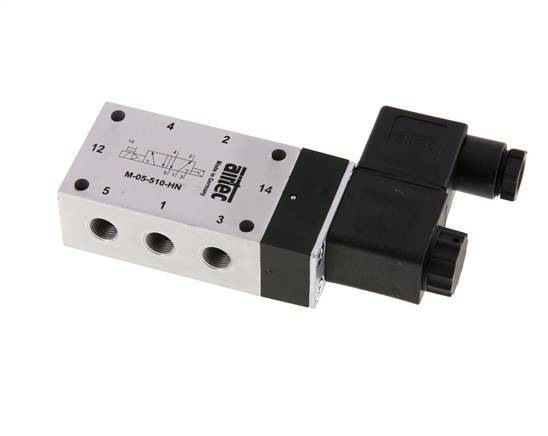 válvula solenoide 5/2 G1/8'' 230V AC 2-10bar/28-140psi Airtec
