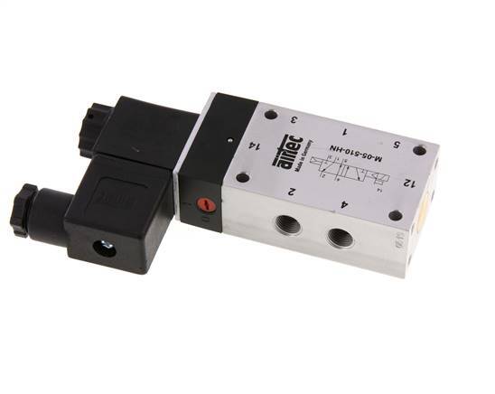 válvula solenoide 5/2 G1/8'' 230V AC 2-10bar/28-140psi Airtec