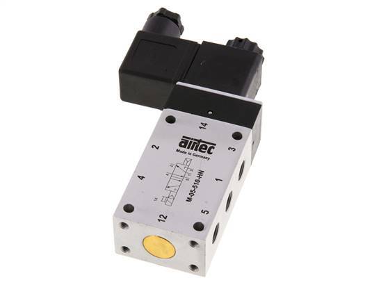válvula solenoide 5/2 G1/8'' 230V AC 2-10bar/28-140psi Airtec