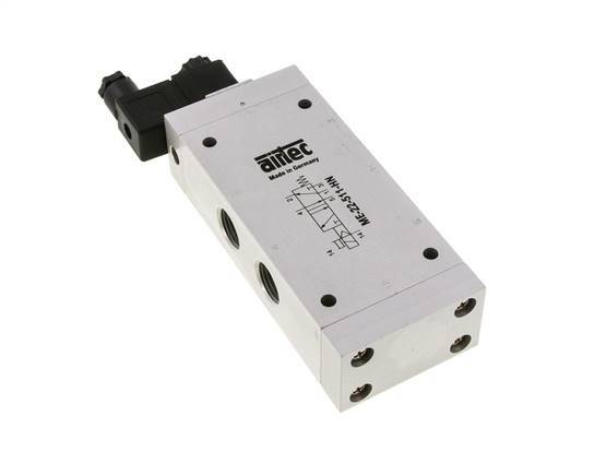 5/2 G1/2'' (G1/8'') Válvula Solenoide Piloto Externo 230V AC 0-10bar/0-140psi Airtec