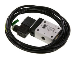 3/2 G1/4'' (G1/8'') Válvula de Solenoide Piloto Externo 24V DC ATEX 0-10bar/0-140psi Airtec