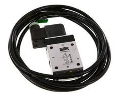 3/2 G1/4'' (G1/8'') Válvula de Solenoide Piloto Externo 24V DC ATEX 0-10bar/0-140psi Airtec