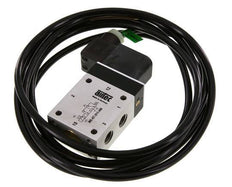 3/2 G1/4'' (G1/8'') Válvula de Solenoide Piloto Externo 24V DC ATEX 0-10bar/0-140psi Airtec