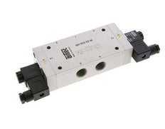 válvula solenoide de 5/3 G1/2'' de centro cerrado 24V DC 3-10bar/42-140psi Airtec