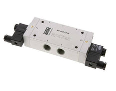válvula solenoide de 5/3 G1/2'' de centro cerrado 24V DC 3-10bar/42-140psi Airtec