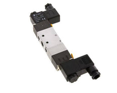 5/3 G1/4'' (G1/8'') Válvula solenoide de centro de presión 230V AC 1.5-8bar/21.0-112psi E.MC