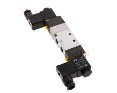 5/3 G1/4'' (G1/8'') Válvula solenoide de centro de presión 230V AC 1.5-8bar/21.0-112psi E.MC