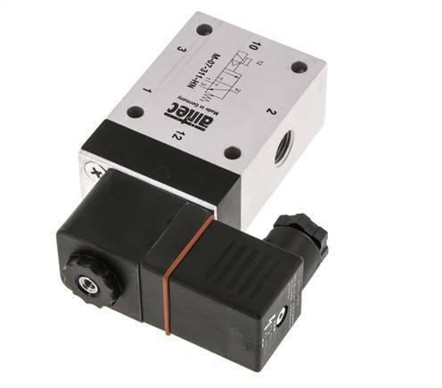 electroválvula 3/2 G1/4'' NC 24V DC ATEX 2.5-10bar/35.0-140psi Airtec