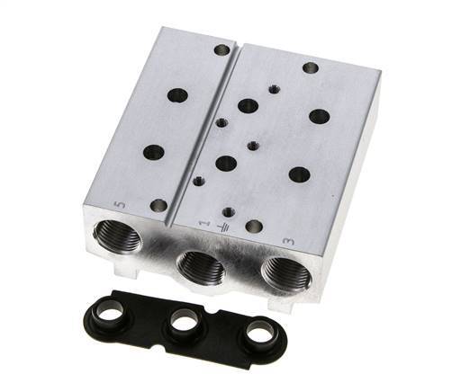 6xG3/8'' Manifold 2-Station Festo 8026261 VABM-B10-25S-G38-2