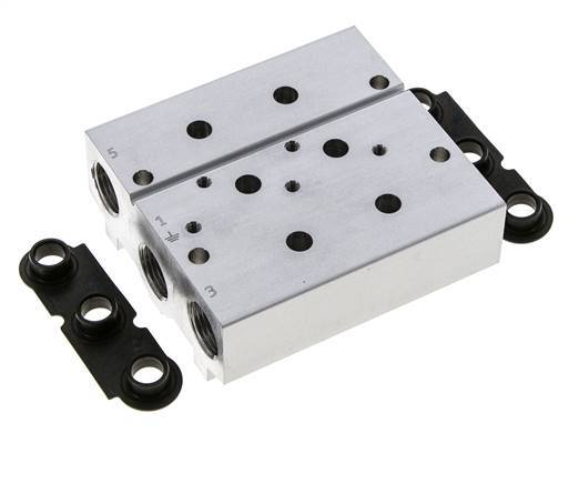 6xG3/8'' Manifold 2-Station Festo 8026261 VABM-B10-25S-G38-2