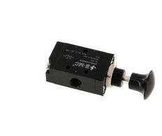 3/2 G1/8'' Válvula de palanca manual Axial Detent 0-8bar/0-112psi E.MC