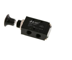 3/2 G1/8'' Válvula de palanca manual Axial Detent 0-8bar/0-112psi E.MC