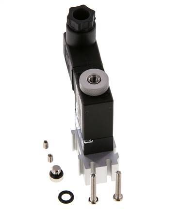 3/2 M5 NO Válvula solenoide 12V DC 0-8bar/0-112psi YPC