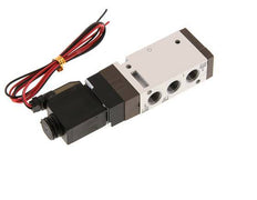 válvula solenoide 5/2 G1/8'' 24V DC 1.5-10bar/21.0-140psi Enchufe de 2 pines YPC