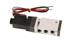 válvula solenoide 5/2 G1/8'' 24V DC 1.5-10bar/21.0-140psi Enchufe de 2 pines YPC